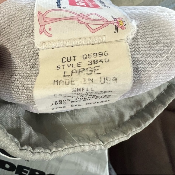 Vintage Raiders coat jacket Fiberglas size large - Picture 7 of 8